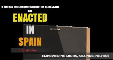 The Spanish Constitution: Established and Enacted