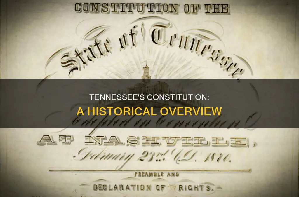 when was the tennessee constitution written