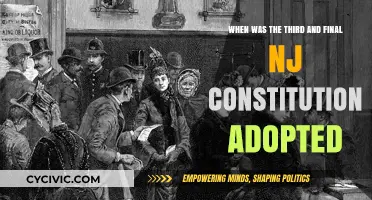 The Evolution of New Jersey's Constitution: Final Adoption