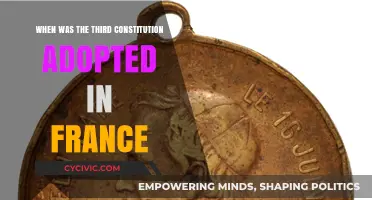 France's Third Constitution: Adopted When?