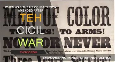 The US Constitution: Post-Civil War Amendments