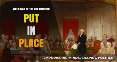 The US Constitution: Enacted and Established