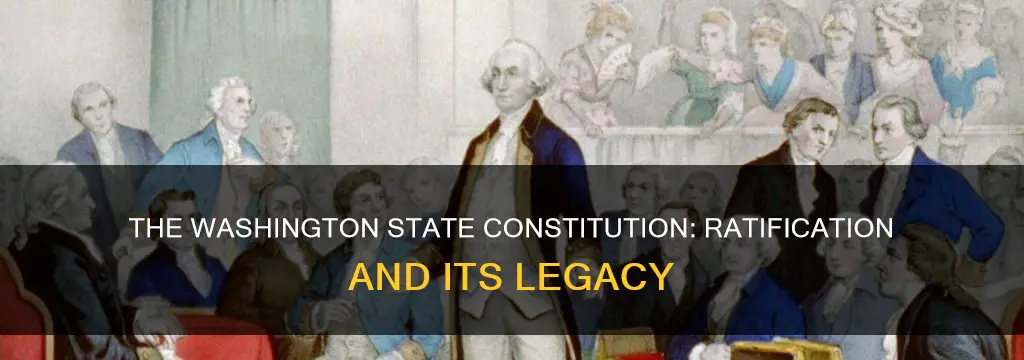 when was the washington constitution ratified