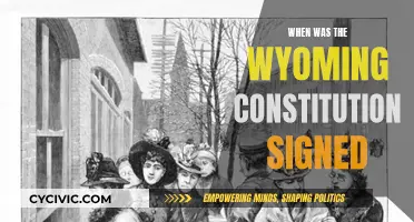 Wyoming's Constitutional History: The Signing Date Unveiled