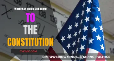 The Evolution of "Under God" in the Constitution