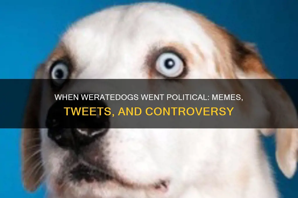when weratedogs got political