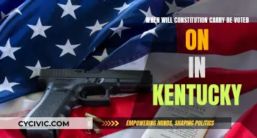 Kentucky's Constitution Carry Vote: When Will It Happen?