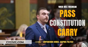 Michigan's Constitutional Carry: When Will It Be Passed?