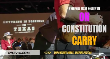 Texas House Constitutional Carry Vote: When Will It Happen?
