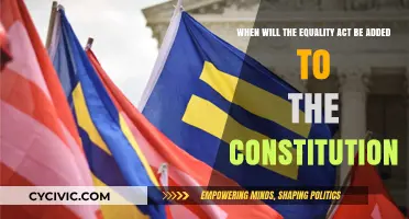 The Equality Act: When Will It Be Constitutional?