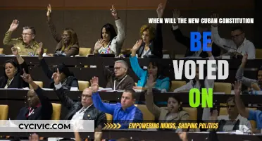 Cuba's New Constitution: Voting Date Revealed