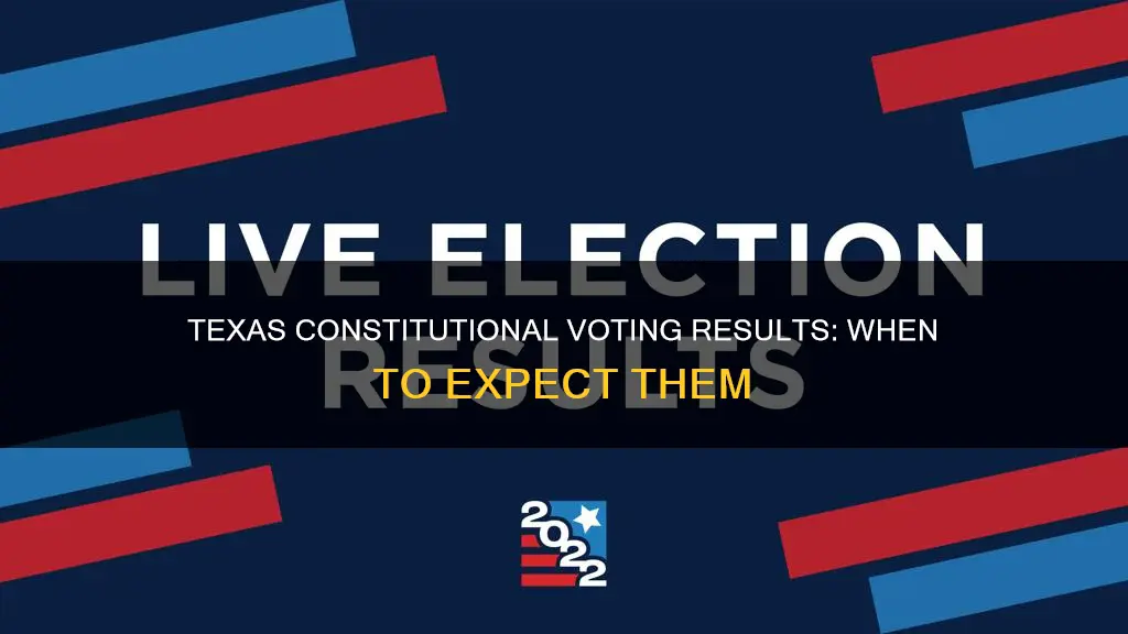 when will the texas constitutional voting votes be in
