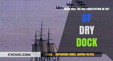 USS Constitution: Dry Dock Departure Date