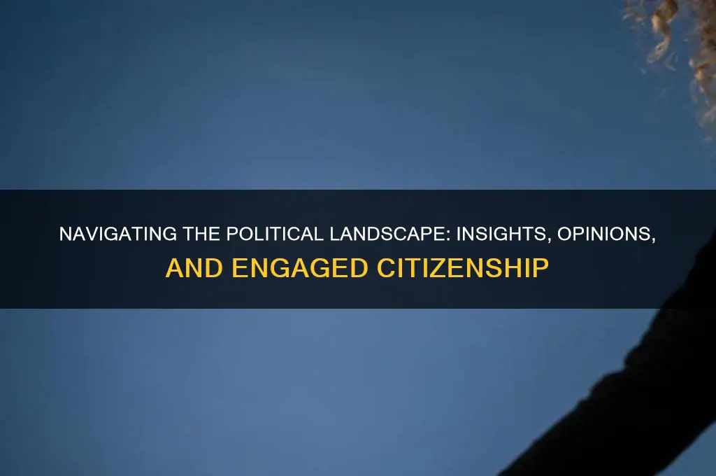 when you are about politics