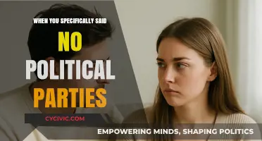 When You Said No Political Parties: Navigating Boundaries in Conversations