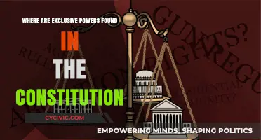 Exclusive Powers: Exploring Constitutional Sources