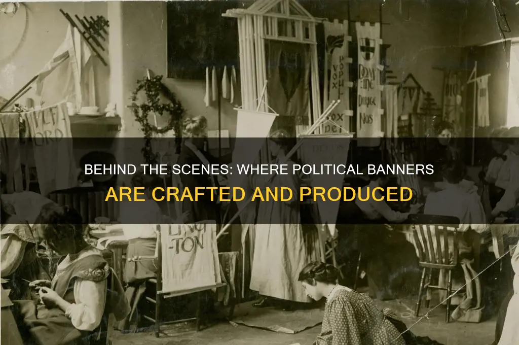 where are political banners made