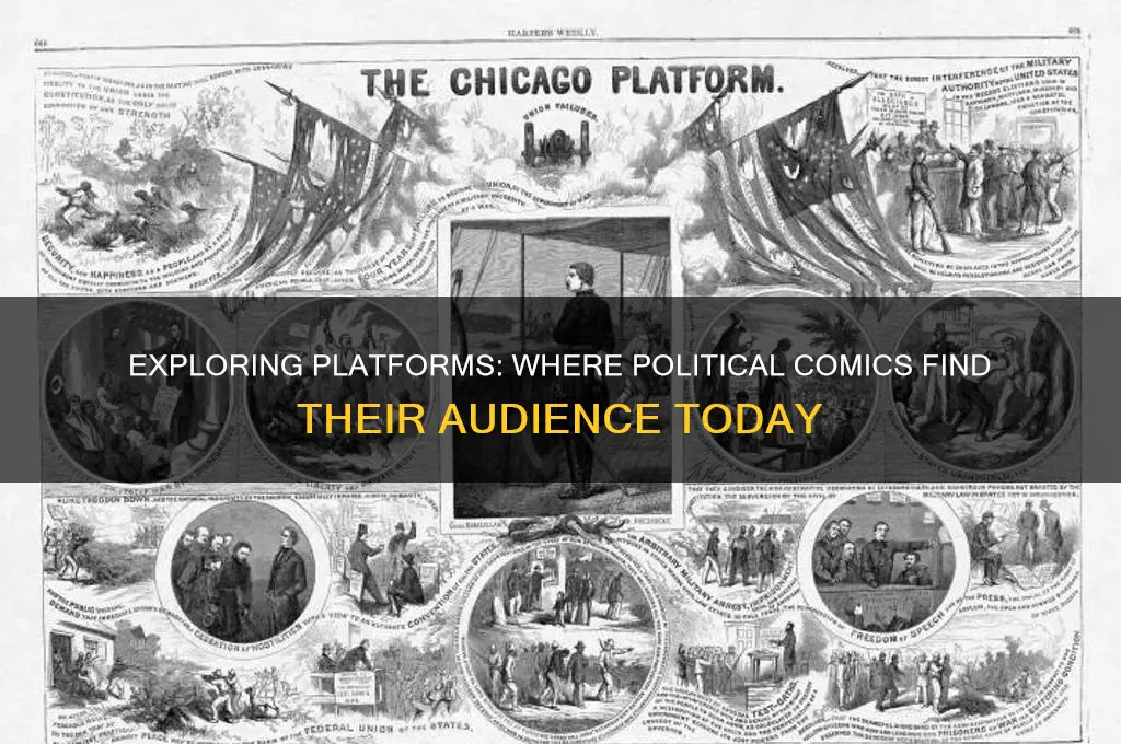 where are political comics published