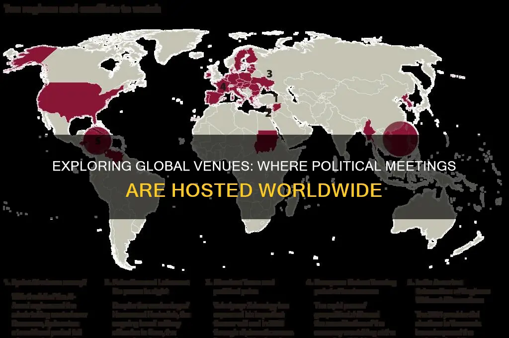 where are political meetings hosted