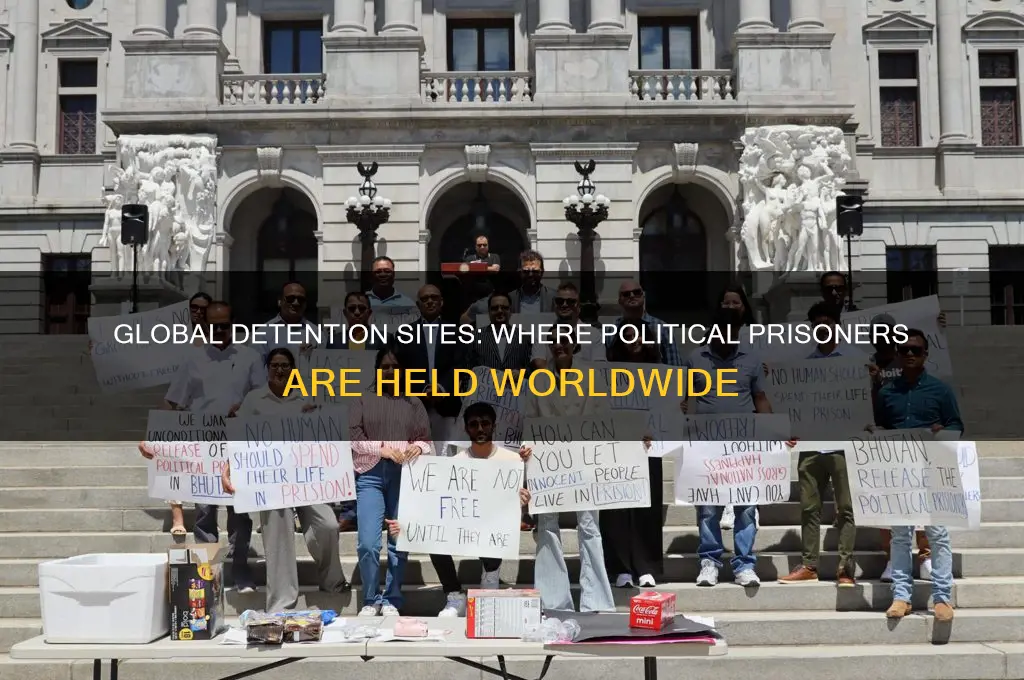 where are political prisoners held