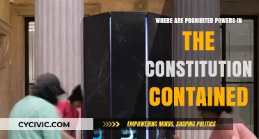Prohibited Powers: Where the Constitution Draws the Line