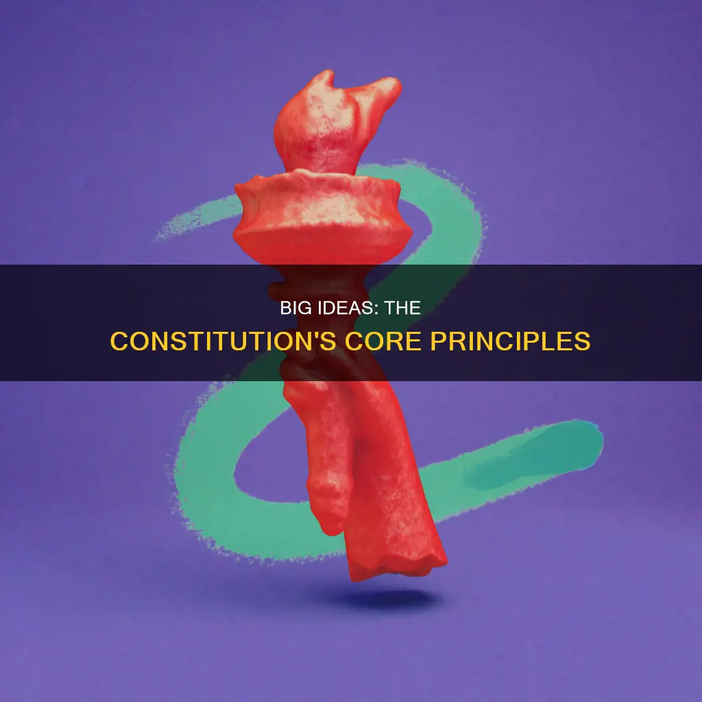 where are the 6 big ideas found in the constitution