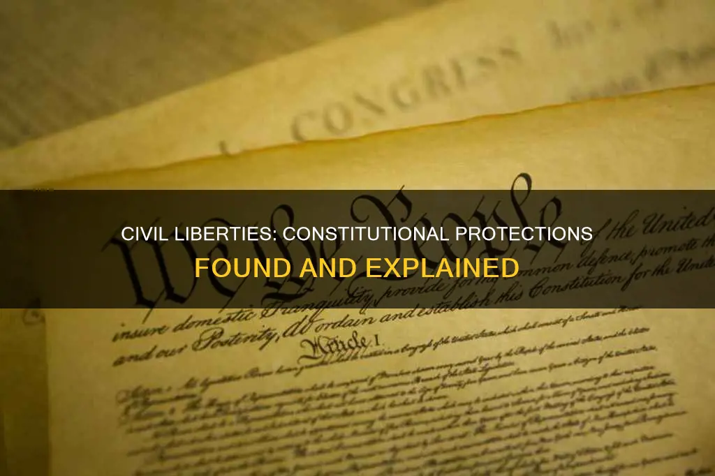 where are the constitutional protections for civil liberties found