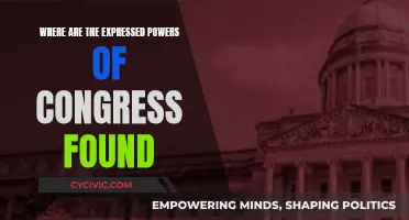 The Expressed Powers of Congress: Where Are They Found?