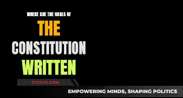 The Constitution's Goals: Where Are They Written?