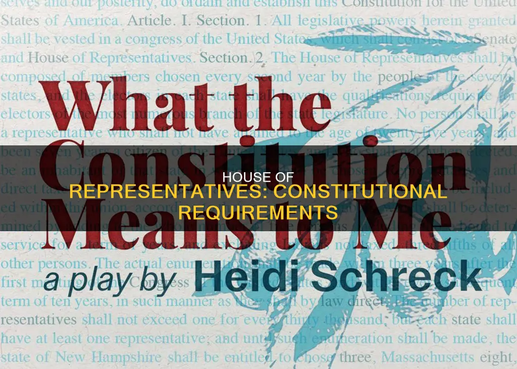 where are the house of representatives requirements found in constitution