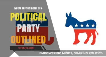 Unveiling Political Party Ideals: Where Core Principles and Values Reside