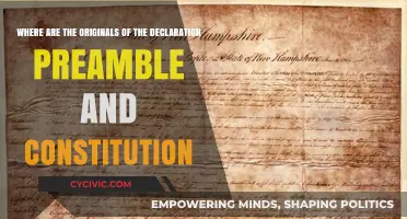 The Declaration, Constitution, and Preamble: Where are the Originals?
