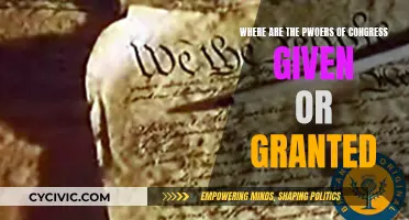 Congress Powers: Where Are They Granted?