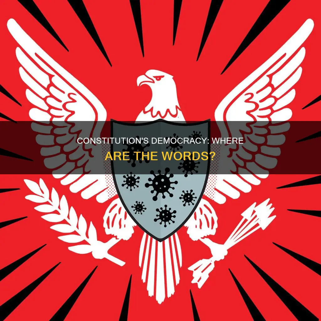 where are the words democracy in the constitution