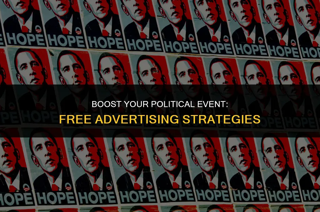 where can i advertise a political event for free