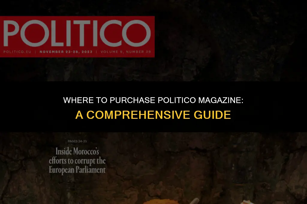 where can i buy politico magazine