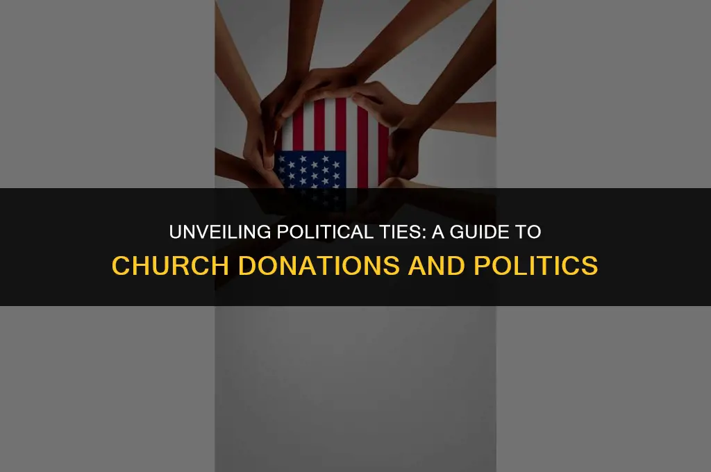 where can i check which church donates to politics
