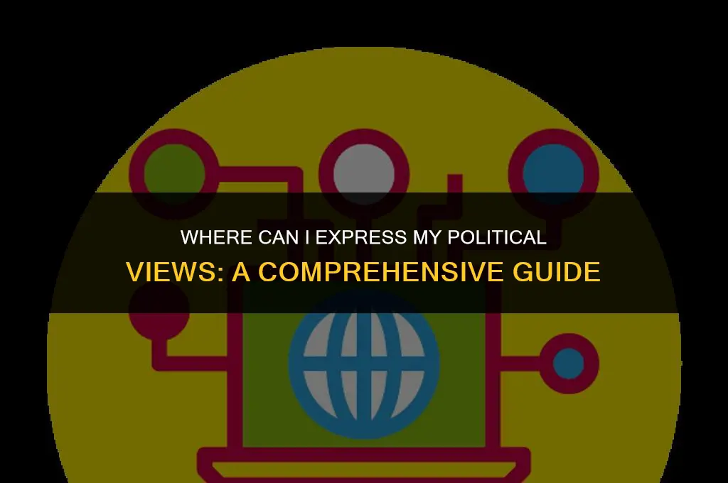 where can i express my political views