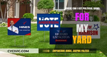 Express Your Views: Where to Find Political Yard Signs Near You