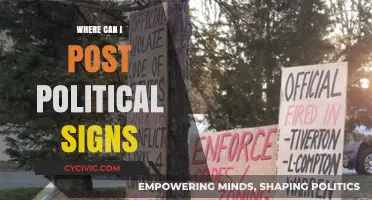 Where Can I Post Political Signs: A Comprehensive Guide