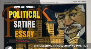 Where to Publish Your Political Satire Essay: A Comprehensive Guide
