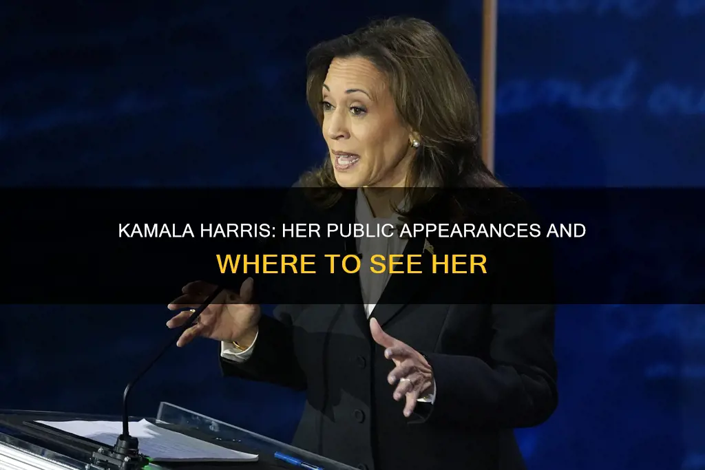where can i see kamala harris