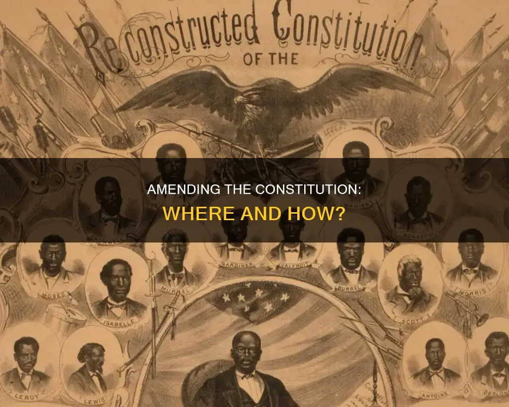 where can the constitution be amended