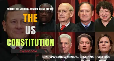 Judicial Review: Pre-Constitution History