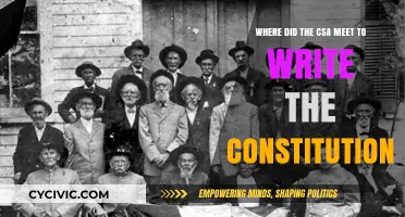 The Constitution's Birthplace: Where the CSA First Met