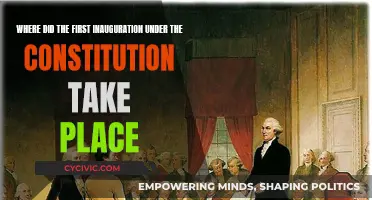 The First Constitutional Inauguration: Location and Legacy