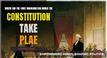 The First Constitutional Inauguration: Where History Began