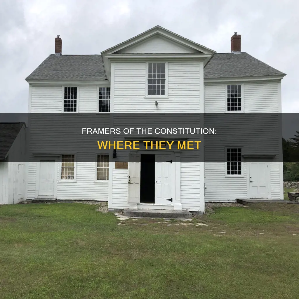 where did the framers of the constitution meet building