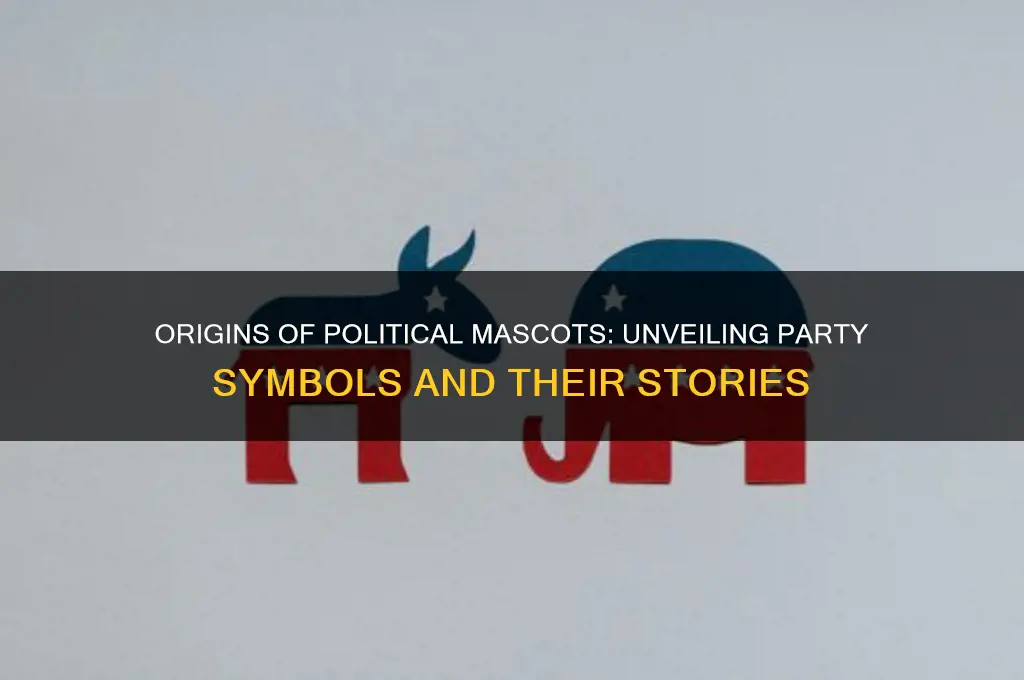 where did the political parties get their mascots