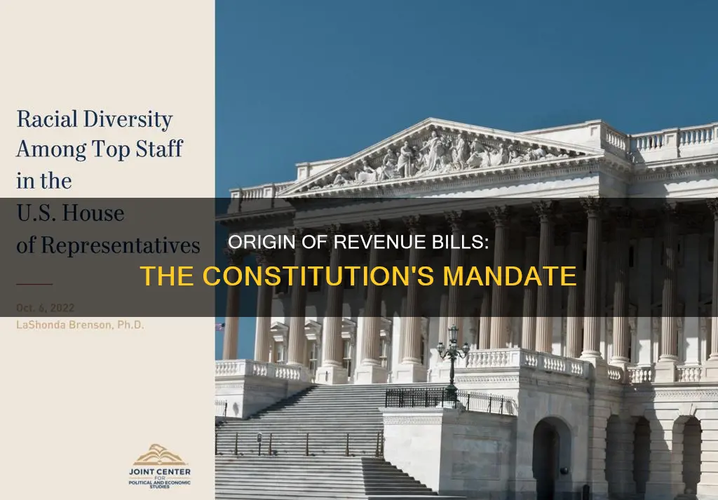 where do all revenue bills start according to the constitution